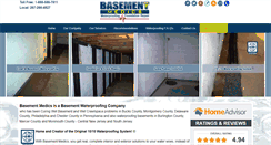 Desktop Screenshot of basementmedics.com